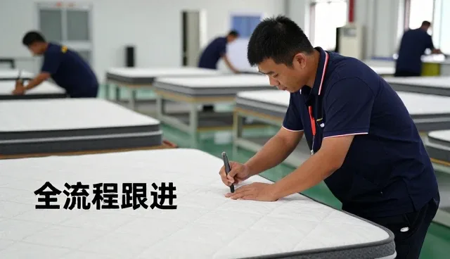 施工现场解决方案中的强沃健康床垫选择